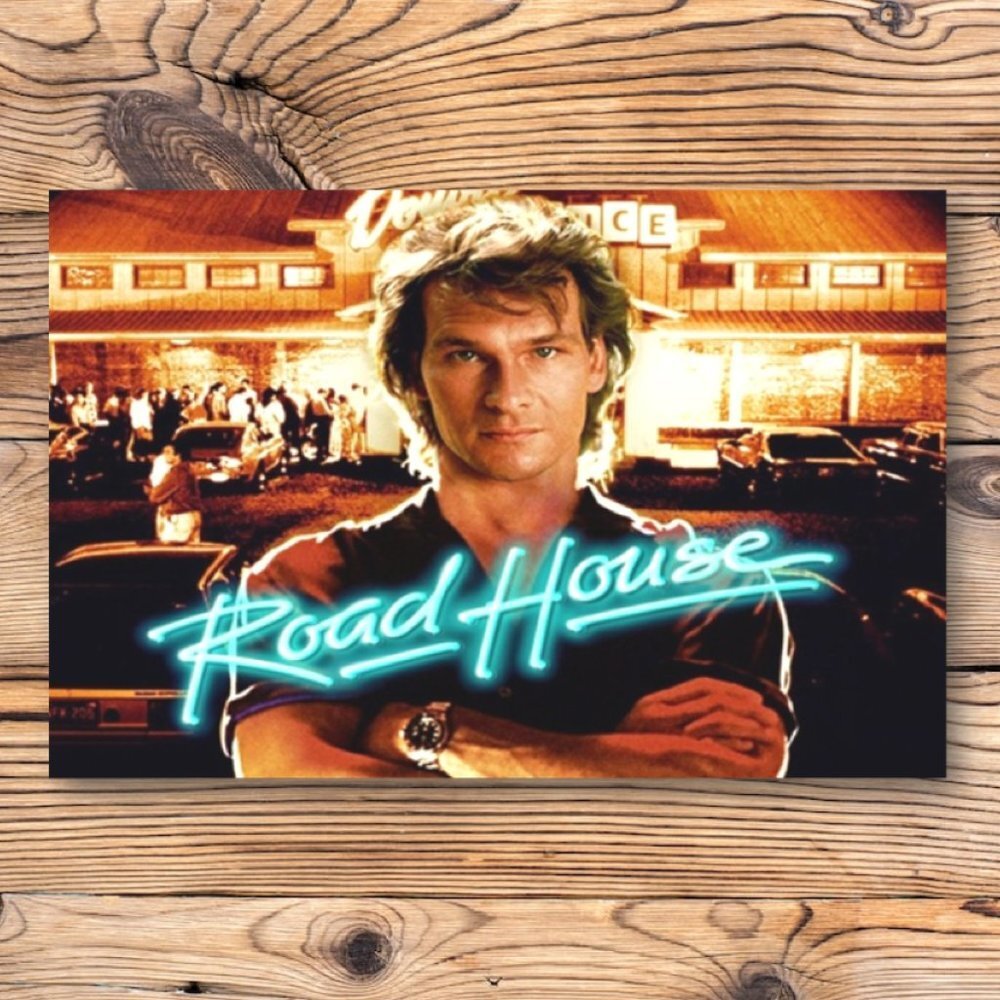 Roadhouse Patrick Swayze Refrigerator‎ Locker Fridge Magnet